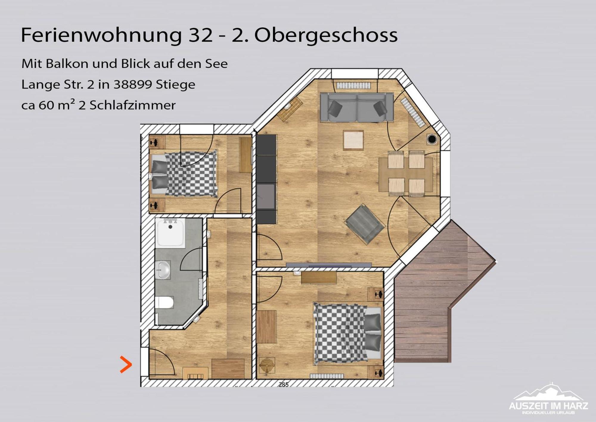 Auszeit-Im-Harz Haus 5 Wohnung 32 Stiege Exterior foto